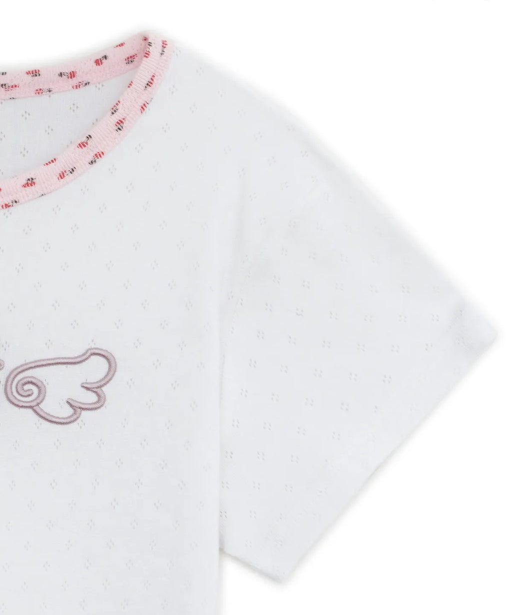 HUGYOURSKIN HUG FRIENDS TEE (WHITE)