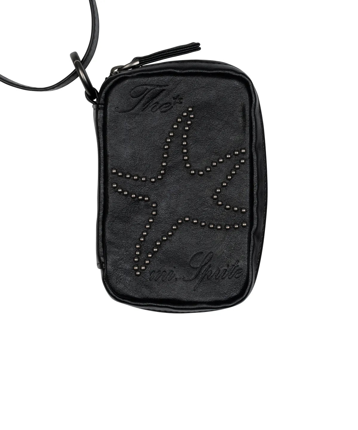 TCM starfish stud mini pouch (black)
