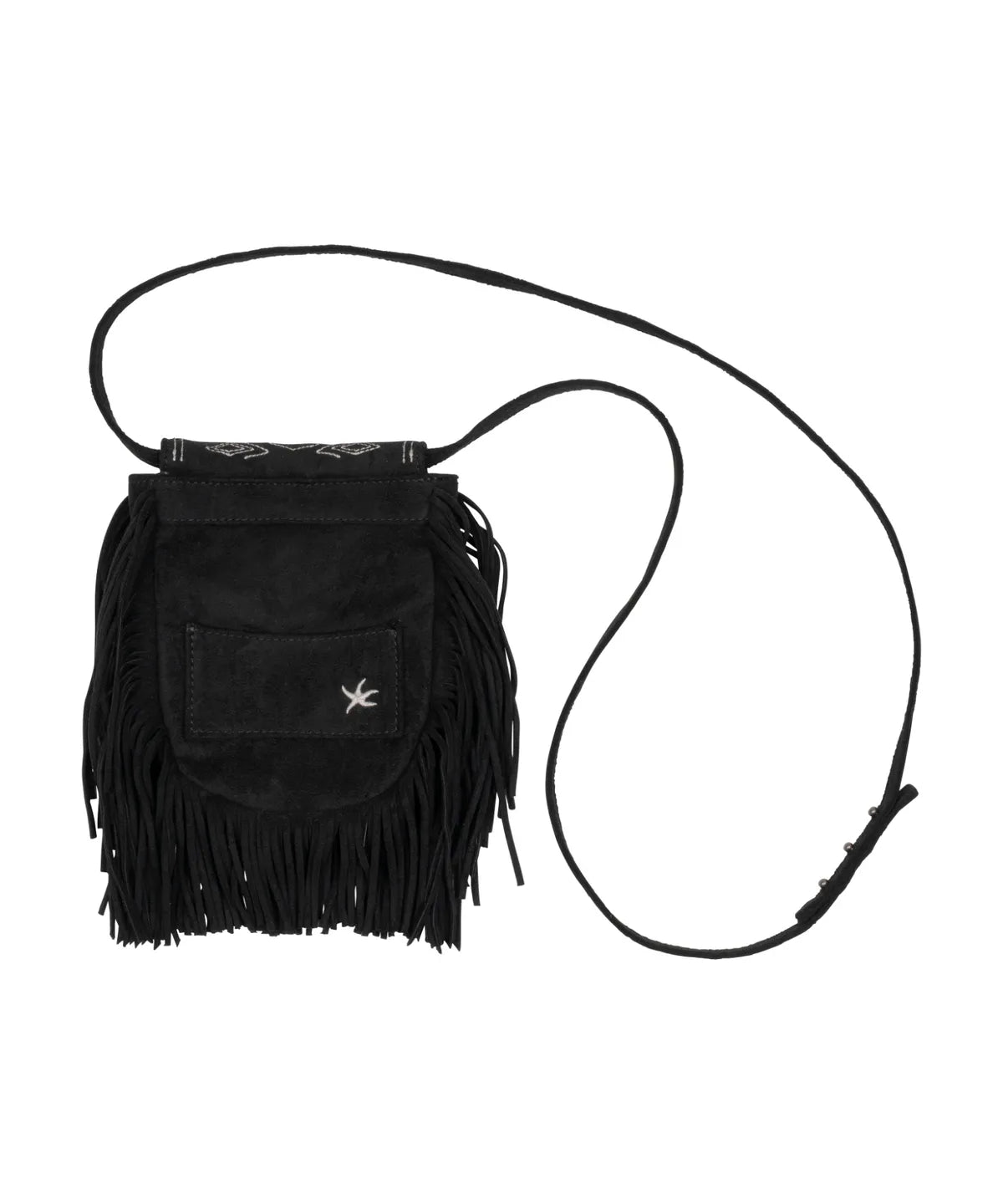 TCM fringe mini bag (black)