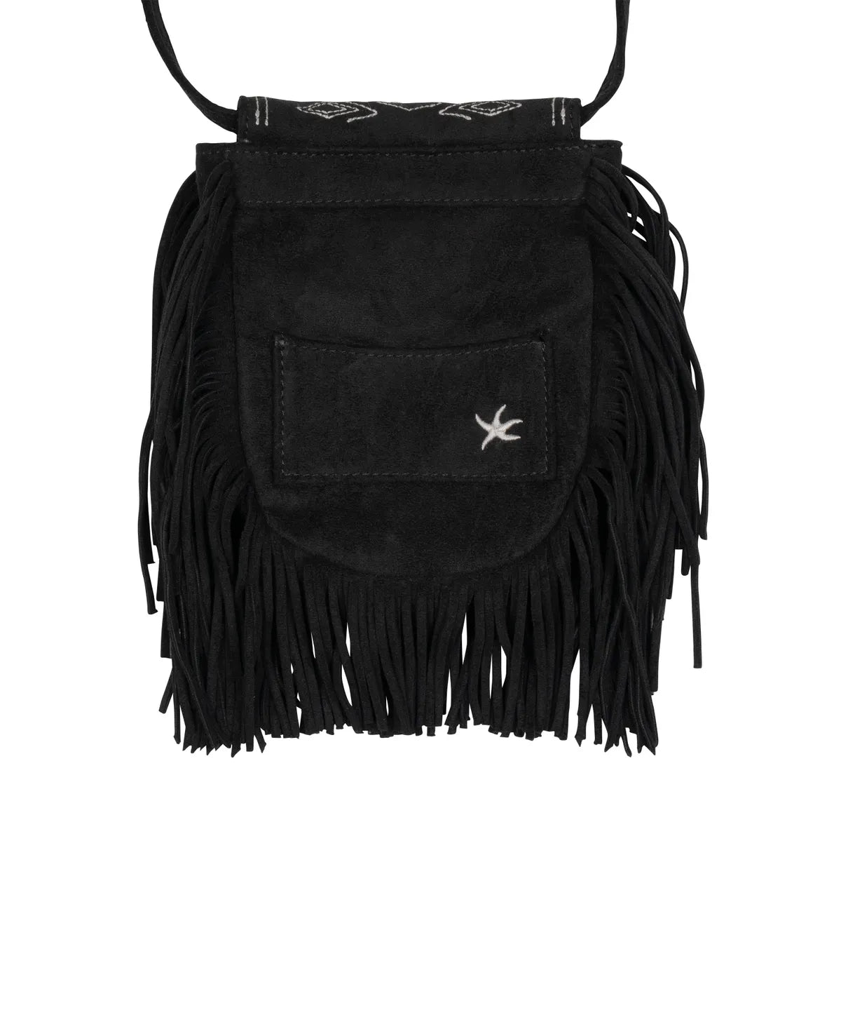 TCM fringe mini bag (black)