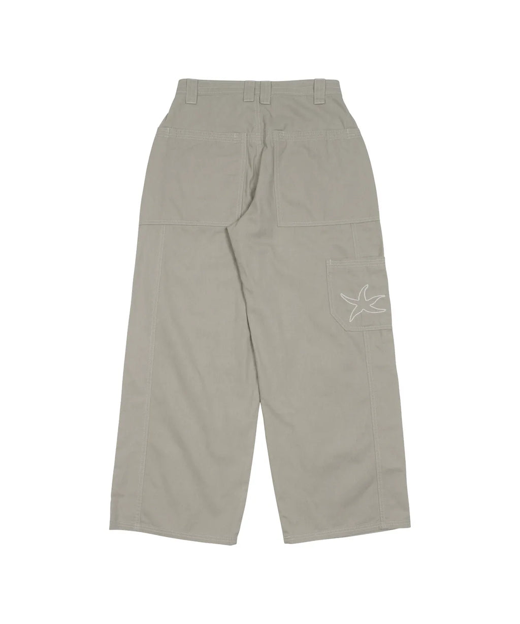 TCM stitch cargo pants (beige grey)