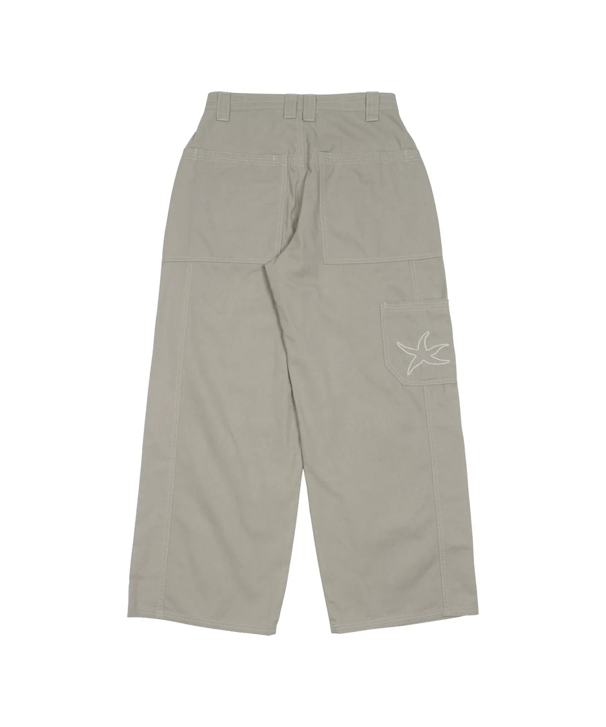 TCM stitch cargo pants (beige grey)