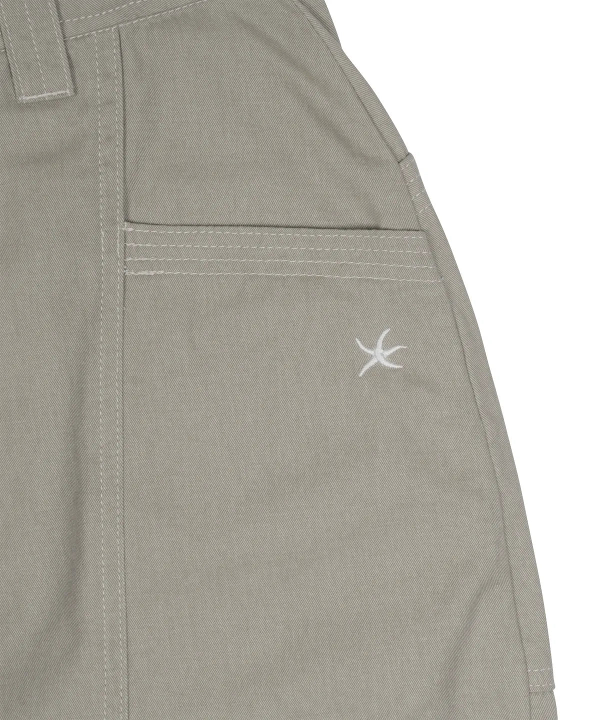 TCM stitch cargo pants (beige grey)