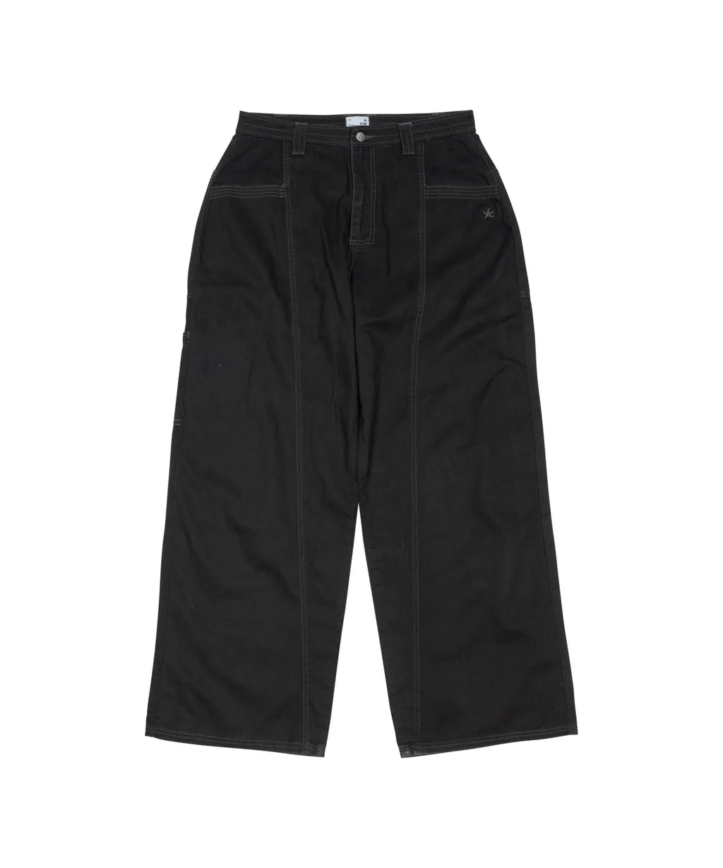 TCM stitch cargo pants (black)