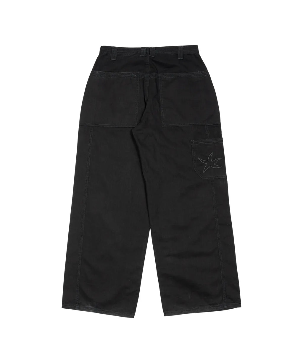 TCM stitch cargo pants (black)