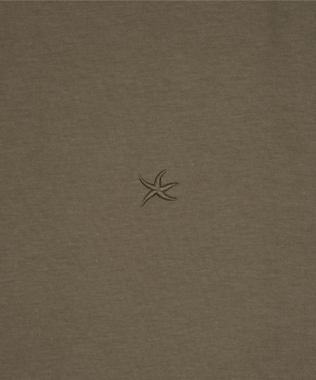 TCM twist button long sleeve (brown)