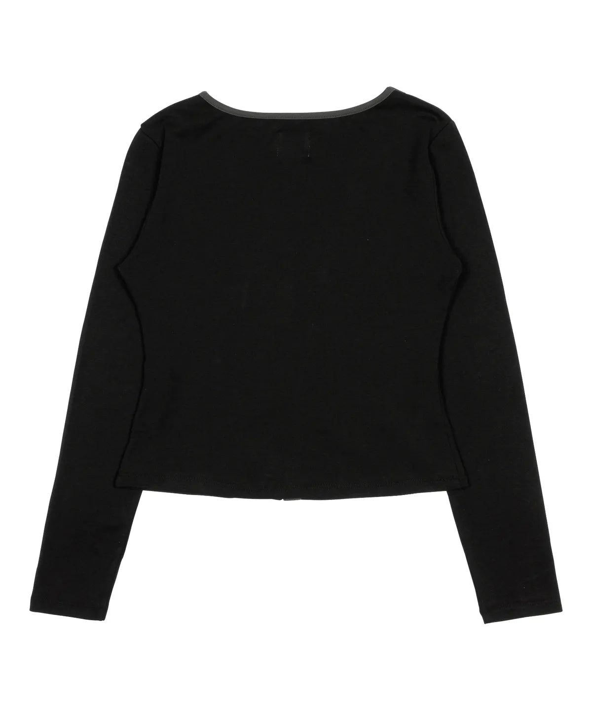 TCM twist button long sleeve (black)