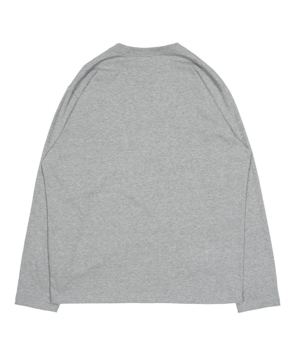 TCM vintage logo long sleeve (grey)