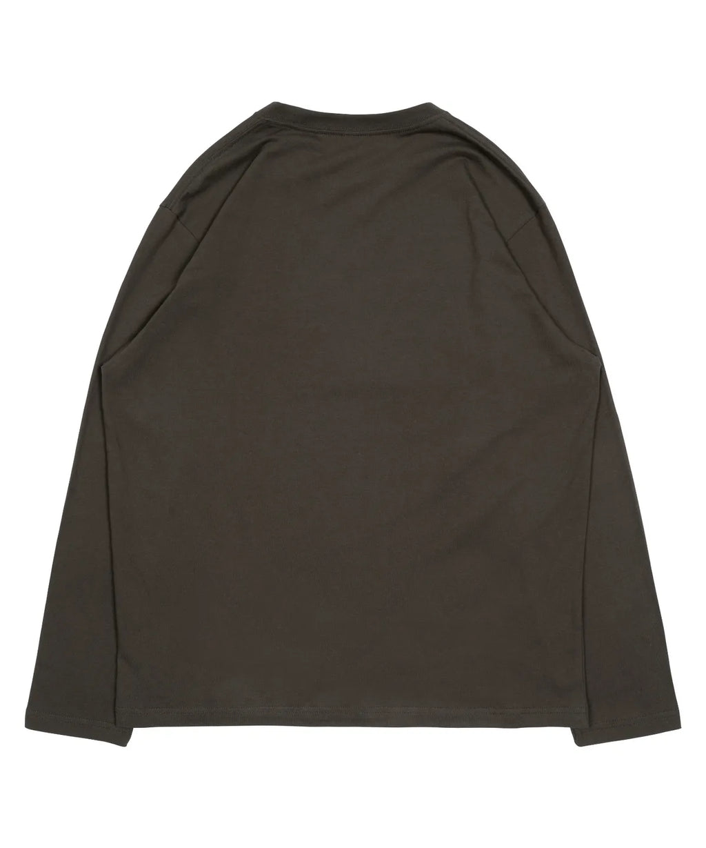 TCM vintage logo long sleeve (brown)