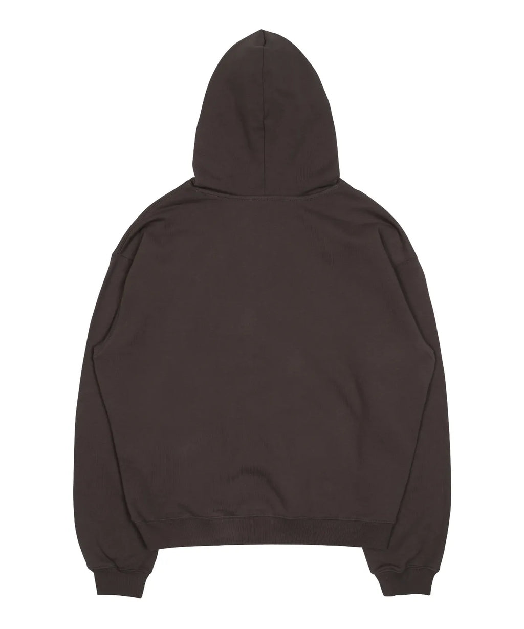 TCM starfish contour hoodie (brown)