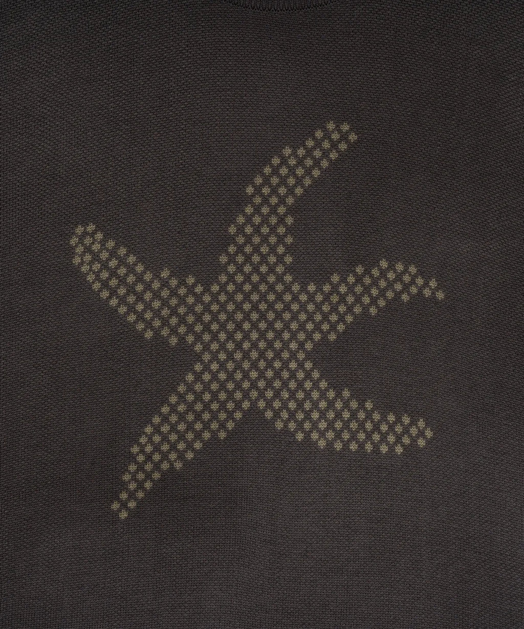 TCM starfish logo knit (charcoal)