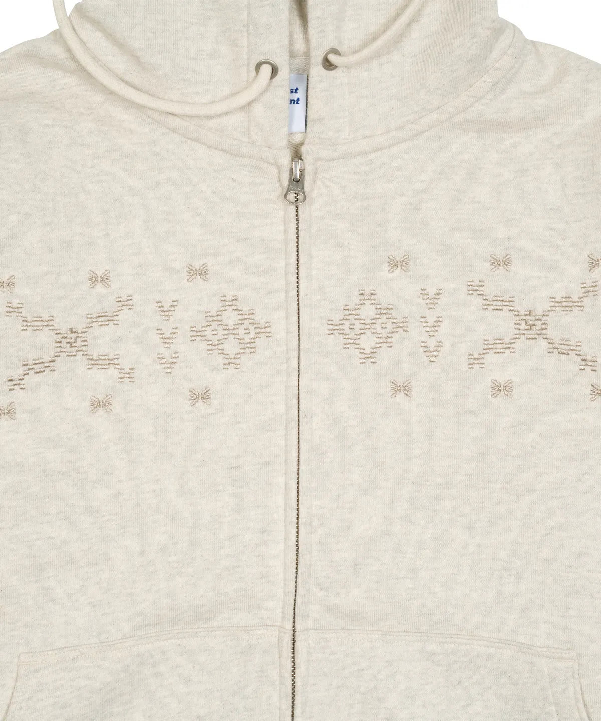 TCM nordic hooded zip-up (oatmeal)