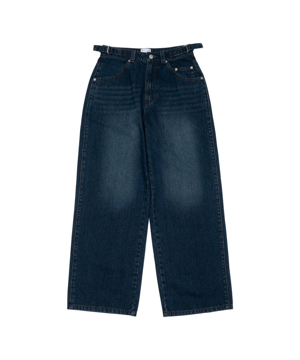 TCM washed denim pants (sky blue)