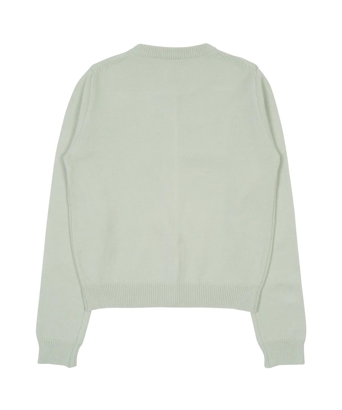 TCM mini logo knit cardigan (mint)