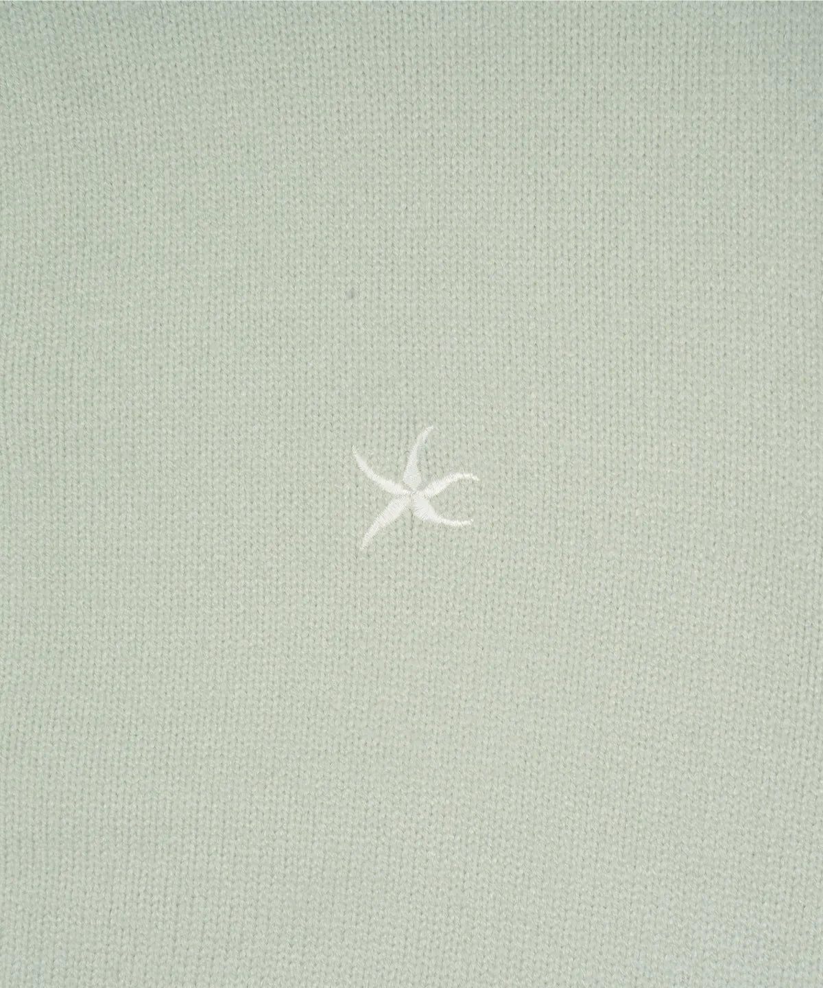 TCM mini logo knit cardigan (mint)