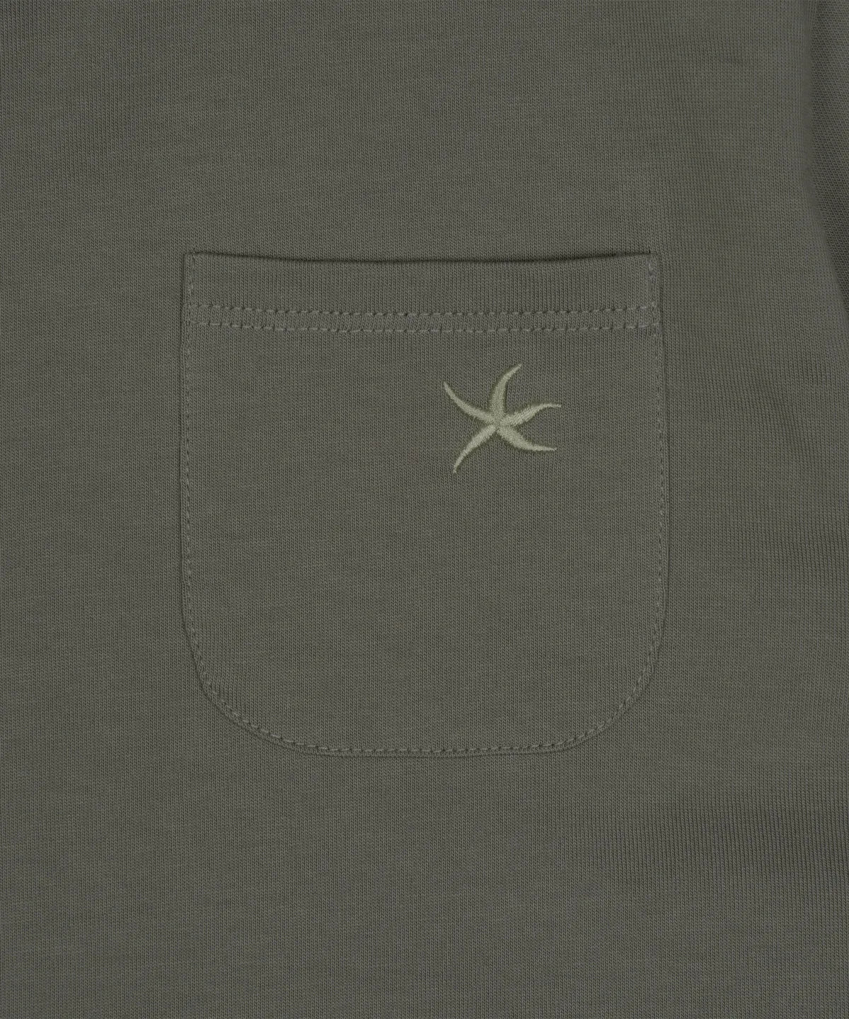 TCM stripe layered long sleeve (green)