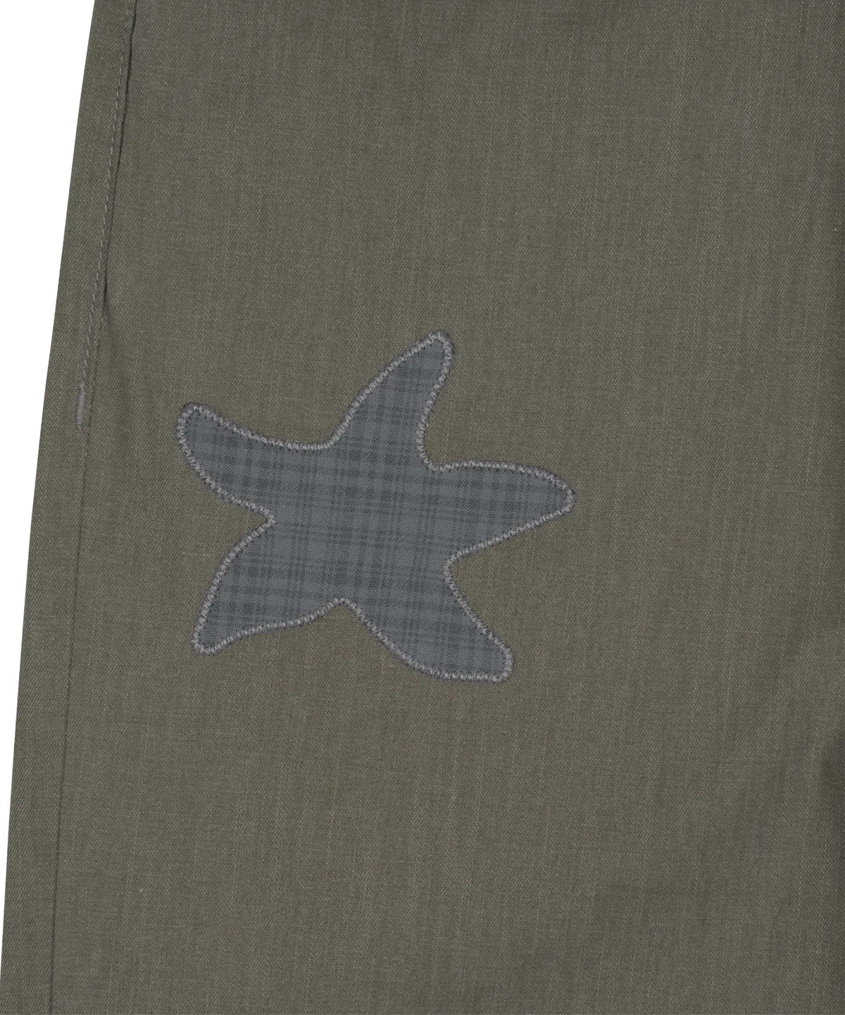 TCM starfish patch pants (khaki beige)