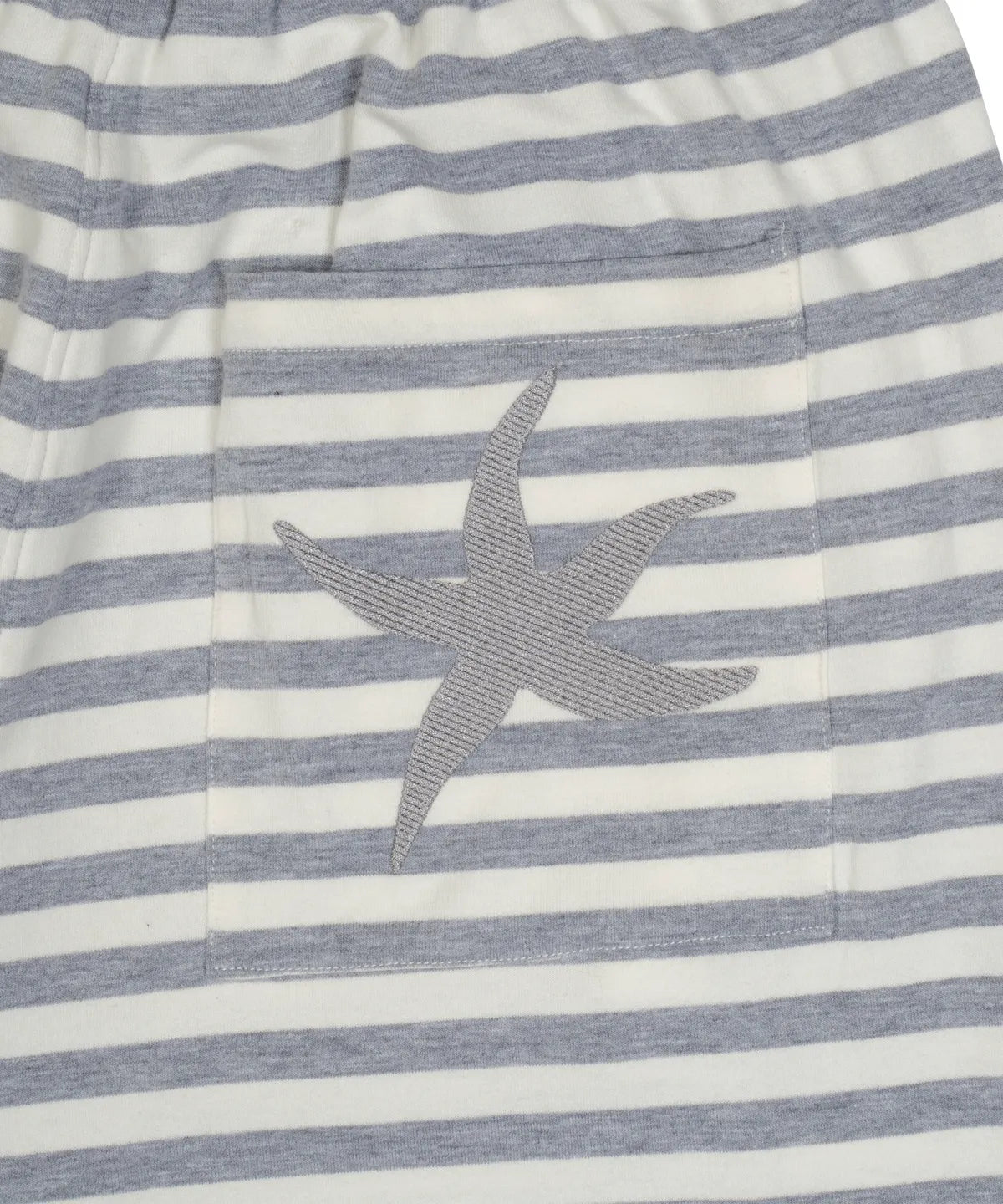 TCM stripe sweat pants (ivory/grey)