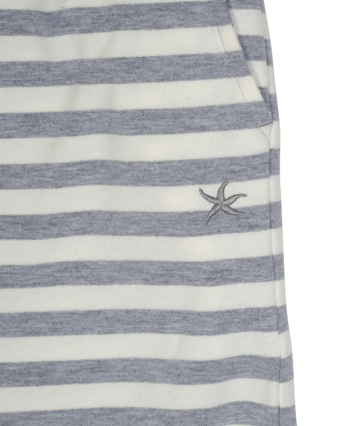 TCM stripe sweat pants (ivory/grey)