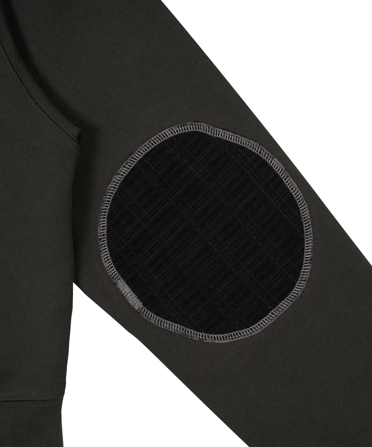 TCM vintage button hooded zip-up (charcoal)