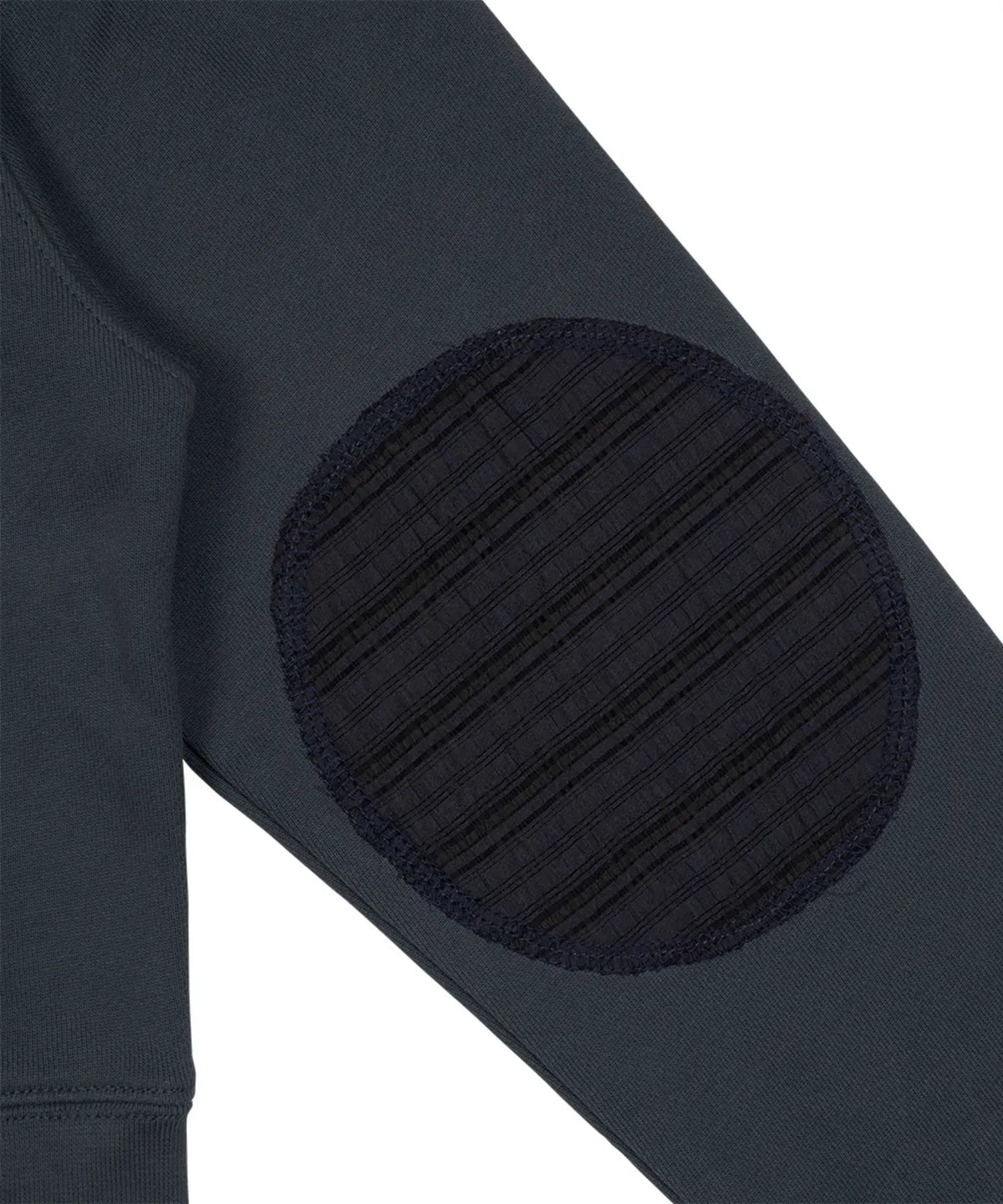 TCM vintage button hooded zip-up (blue)