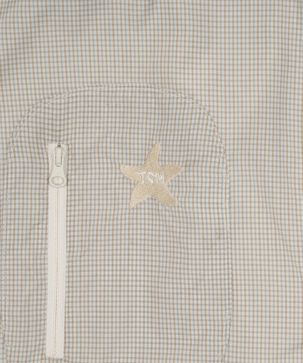 TCM starfish mini check windstopper (beige)