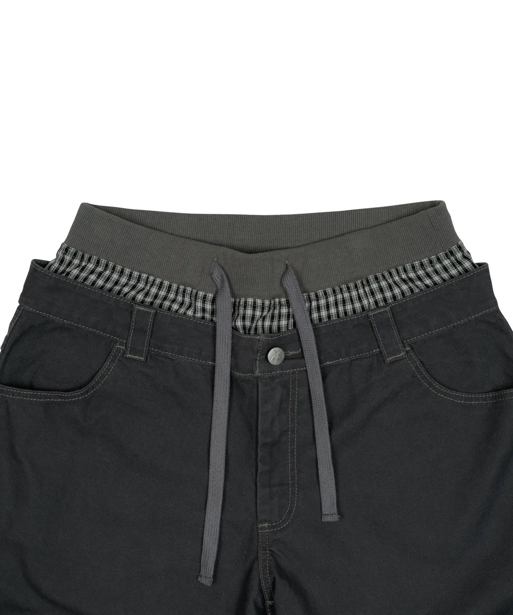 TCM trunk layered pants (charcoal)