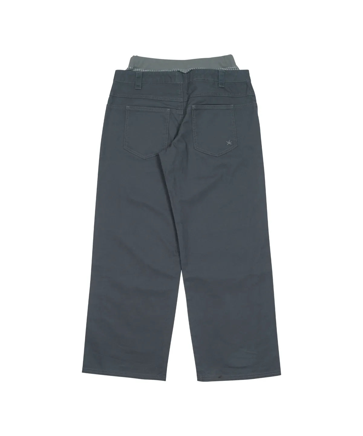 TCM trunk layered pants (navy)