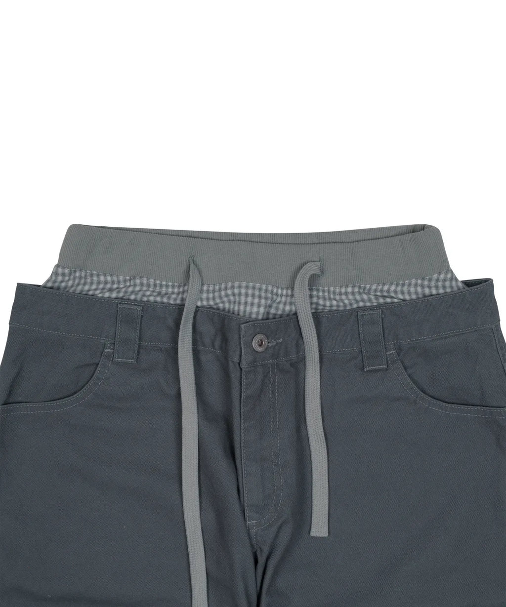 TCM trunk layered pants (navy)