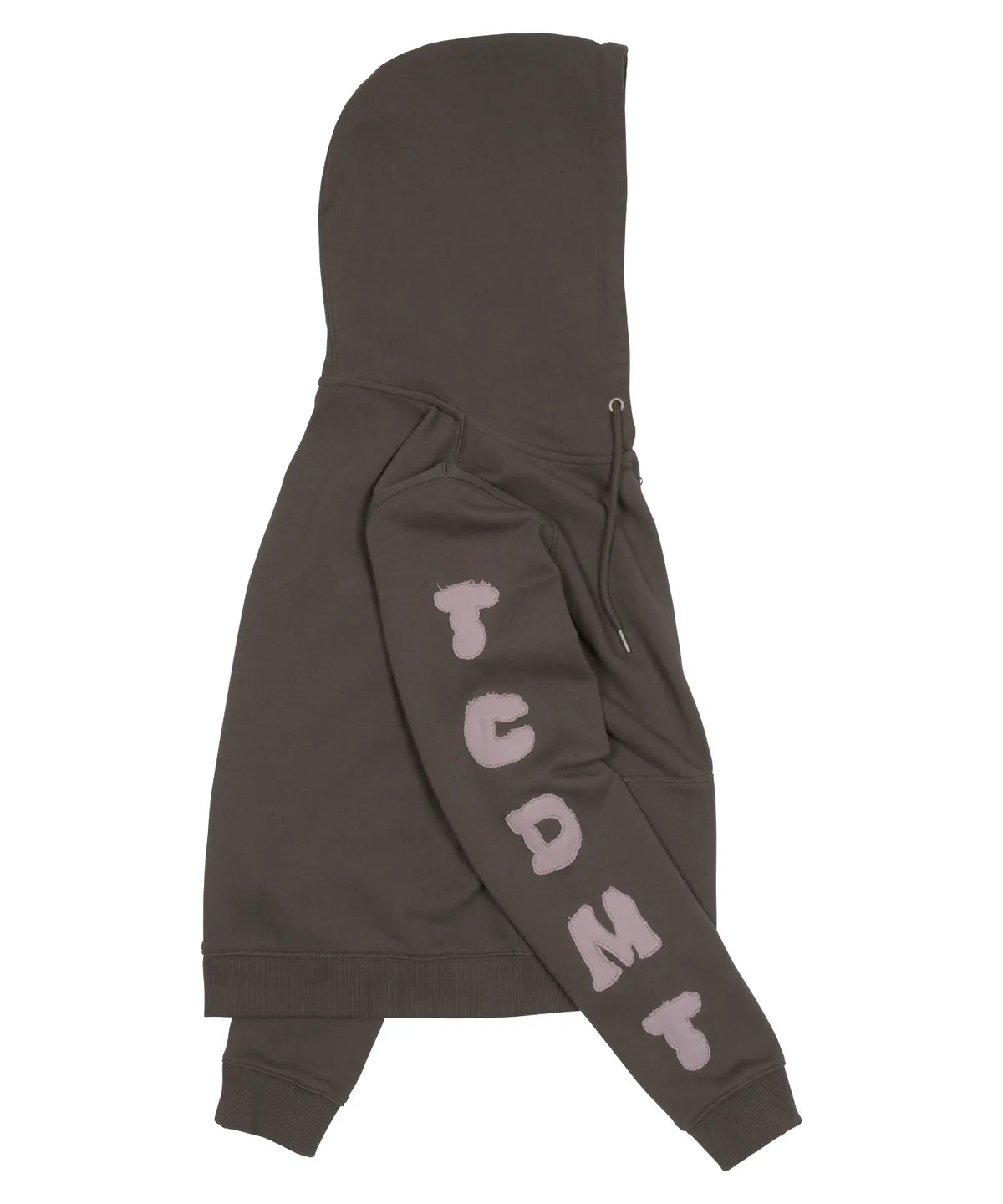 TCM tcdmt hooded zip-up (brown)