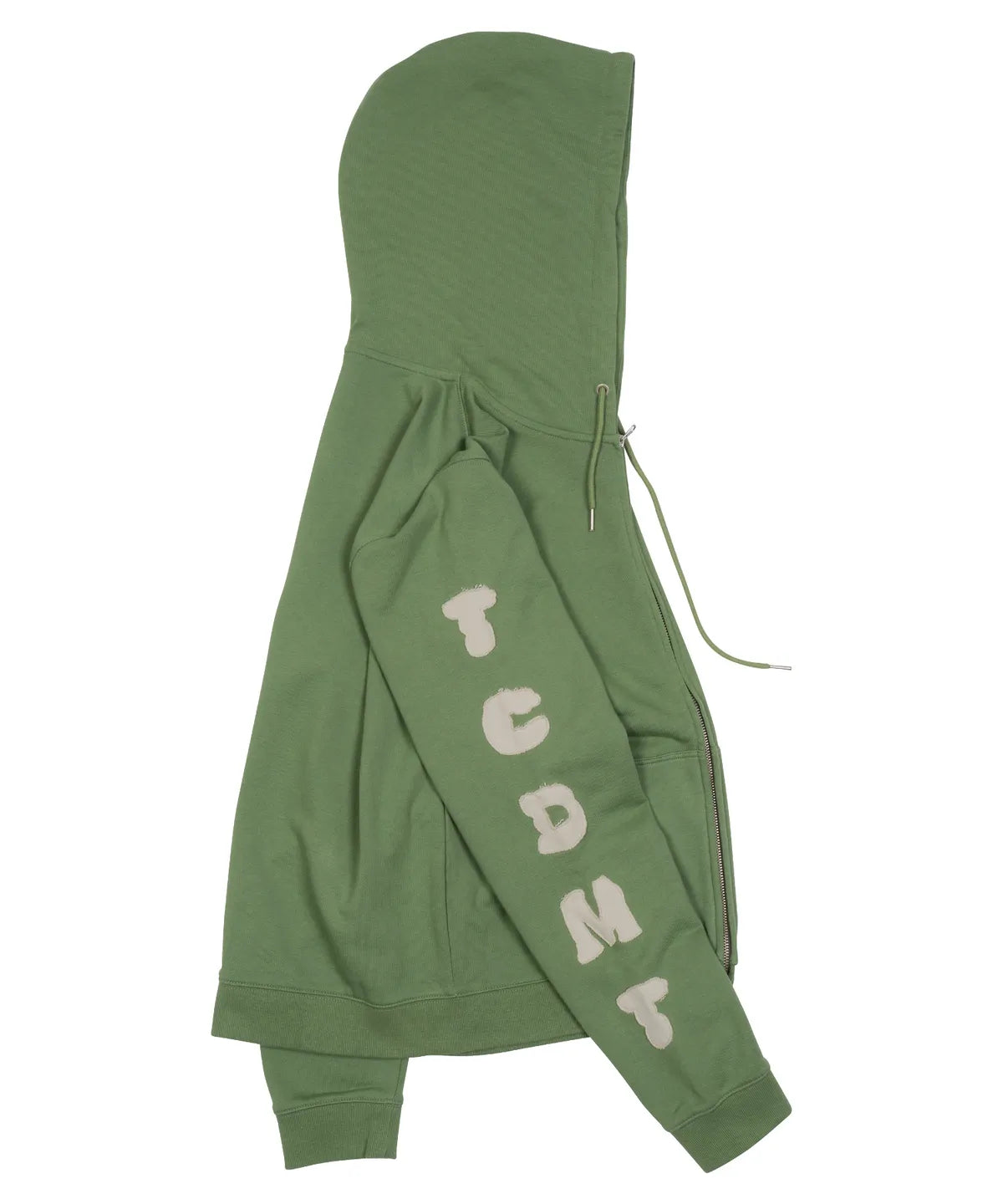 TCM tcdmt hooded zip-up (green)