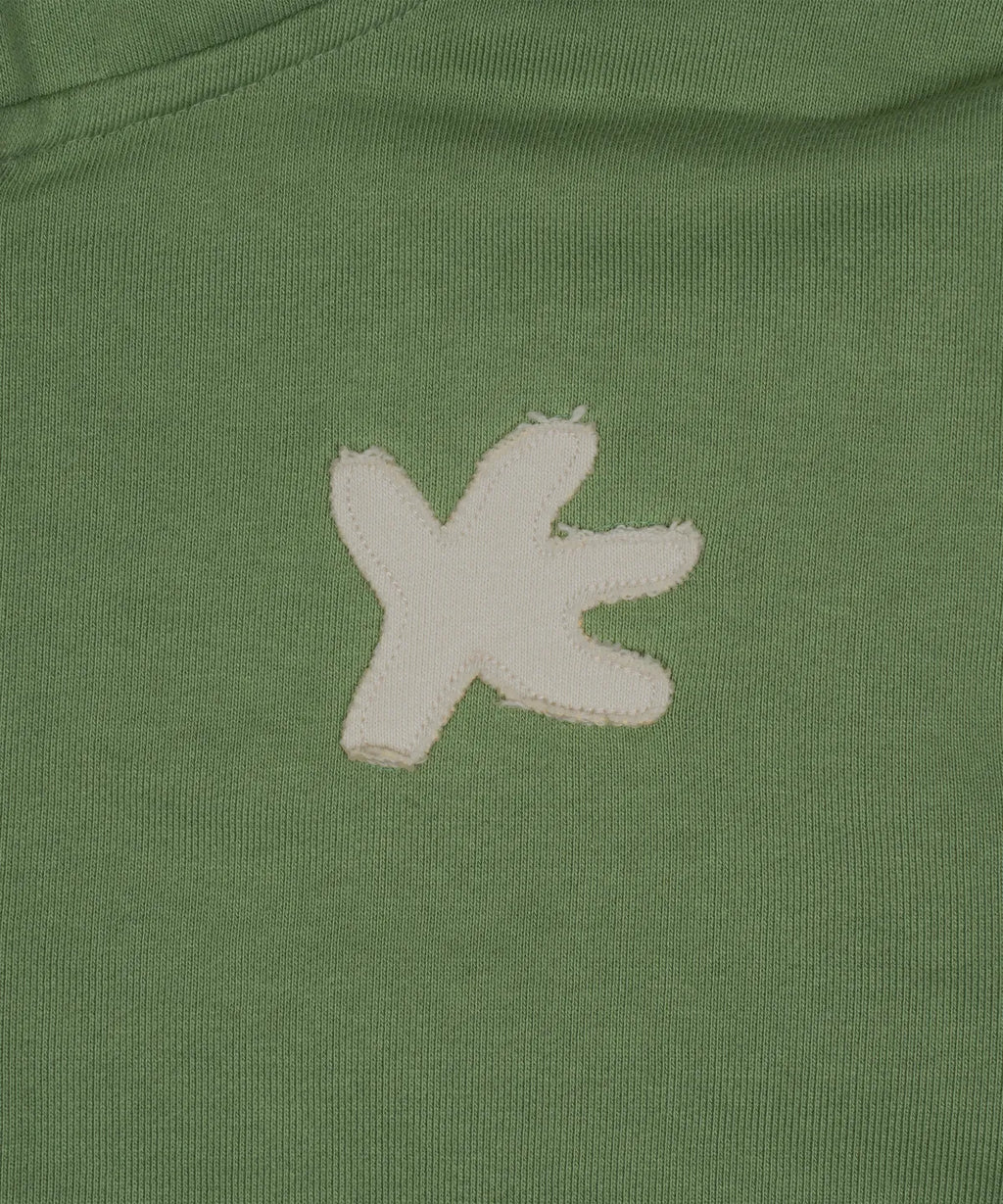 TCM tcdmt hooded zip-up (green)