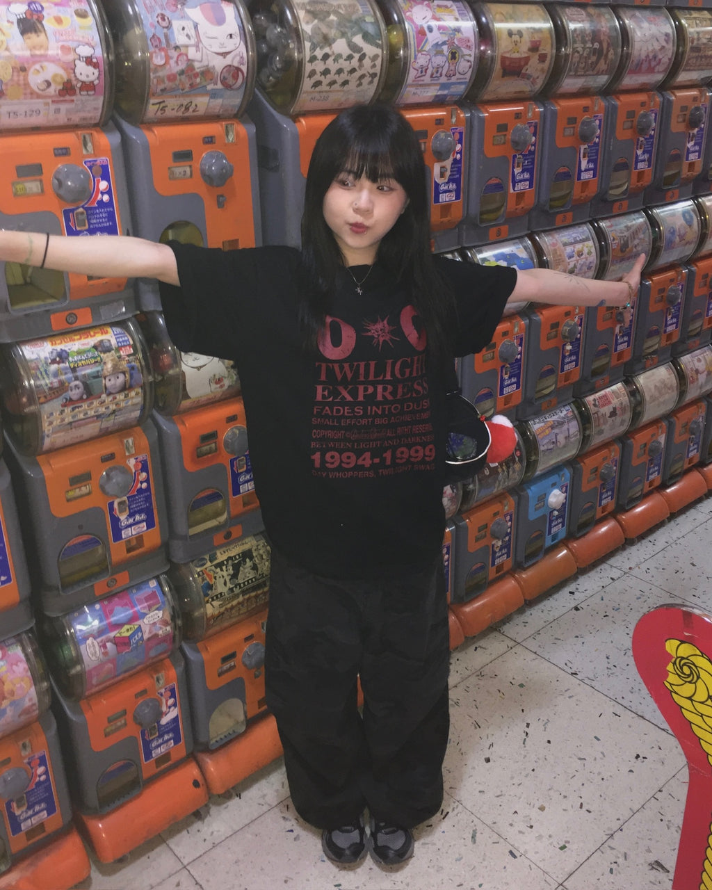 double zero paint tee (black)