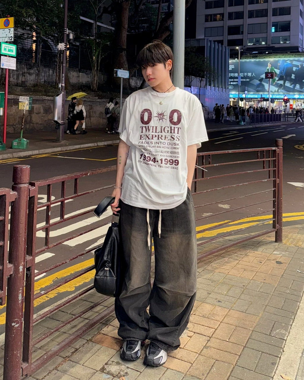 double zero paint tee (white)
