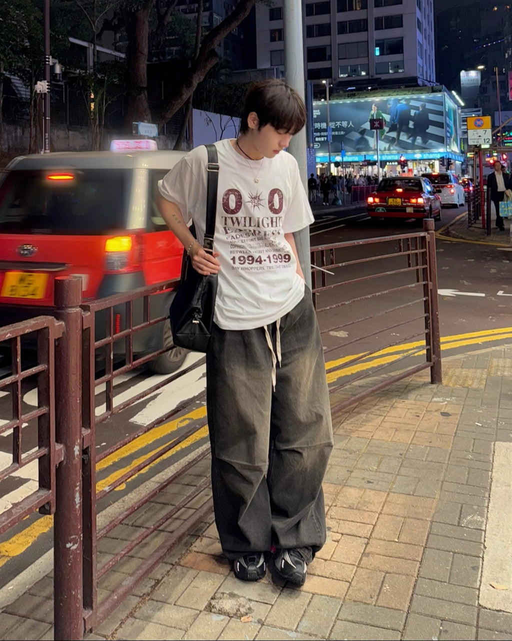 double zero paint tee (white)