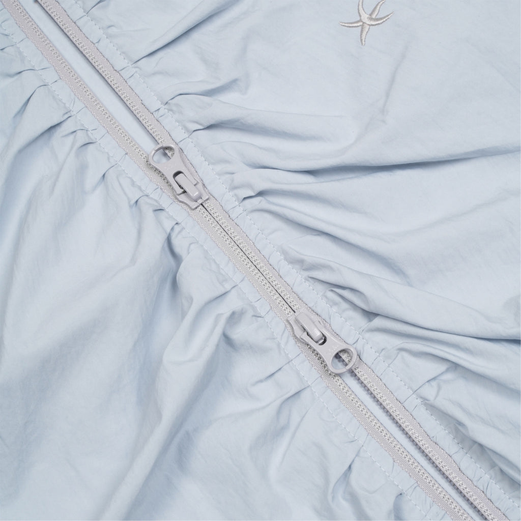 TCM SHIRRING HALF WINDSTOPER (SKY BLUE/GREY)