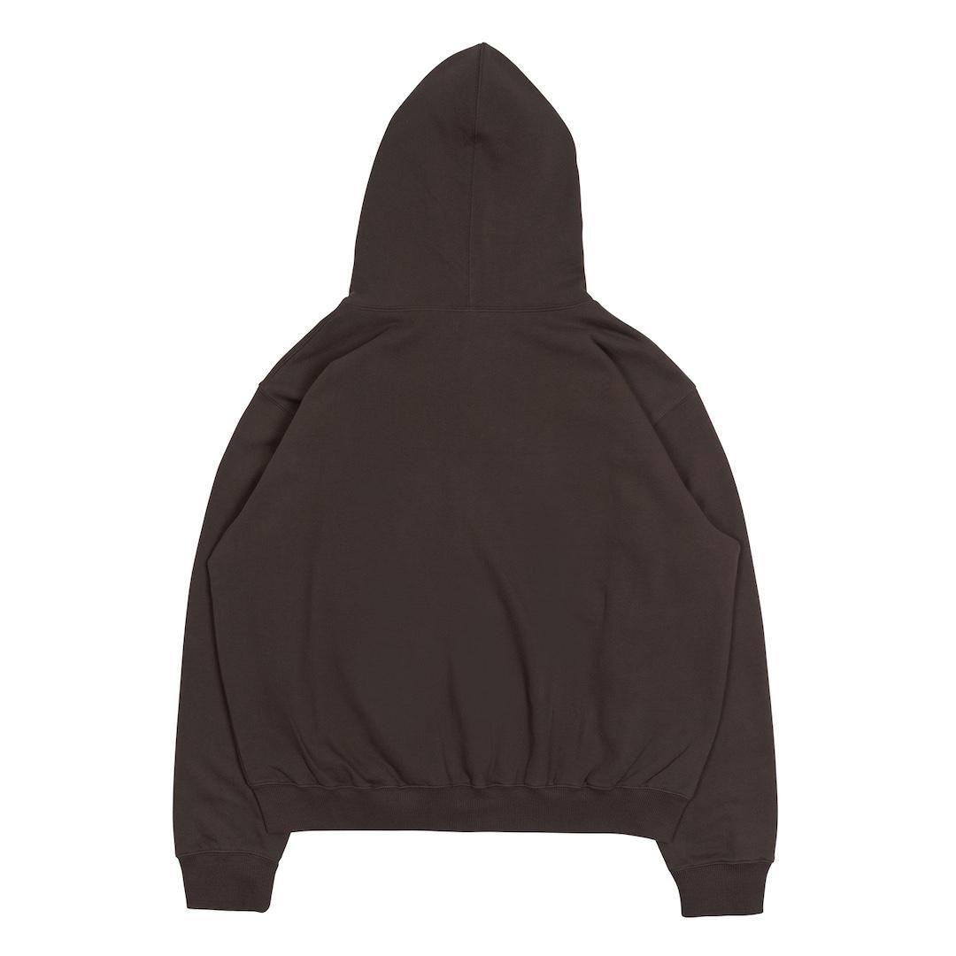 TCM ETHNIC HOODED ZIP-UP (BROWN)