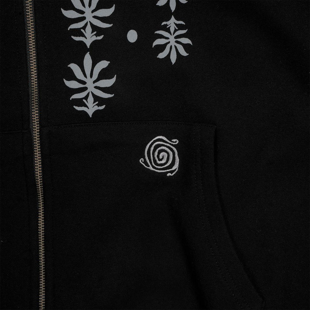 TCM ETHNIC HOODED ZIP-UP (BLACK)