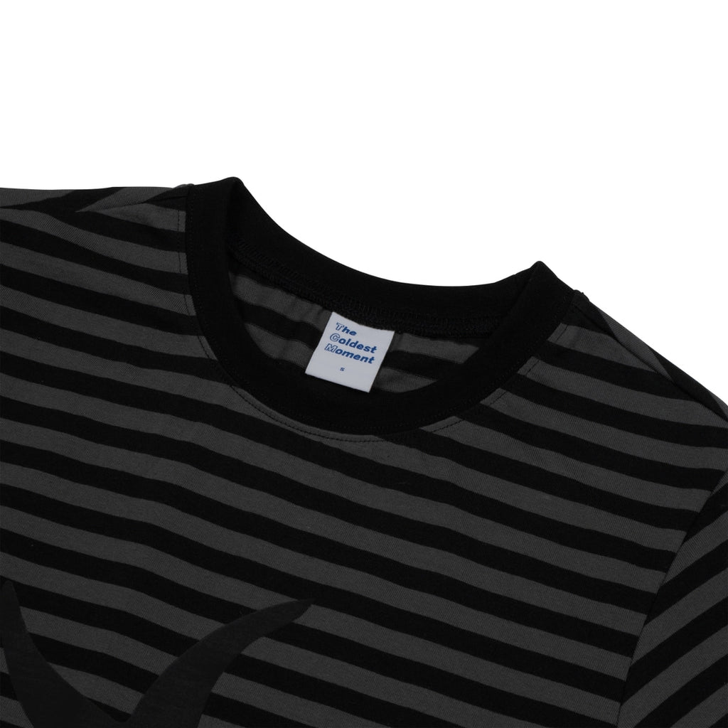 TCM STARFISH STRIPE TEE (BLACK)