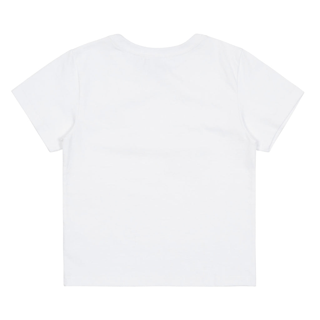TCM STARFISH DOT PATCH TEE (WHITE)