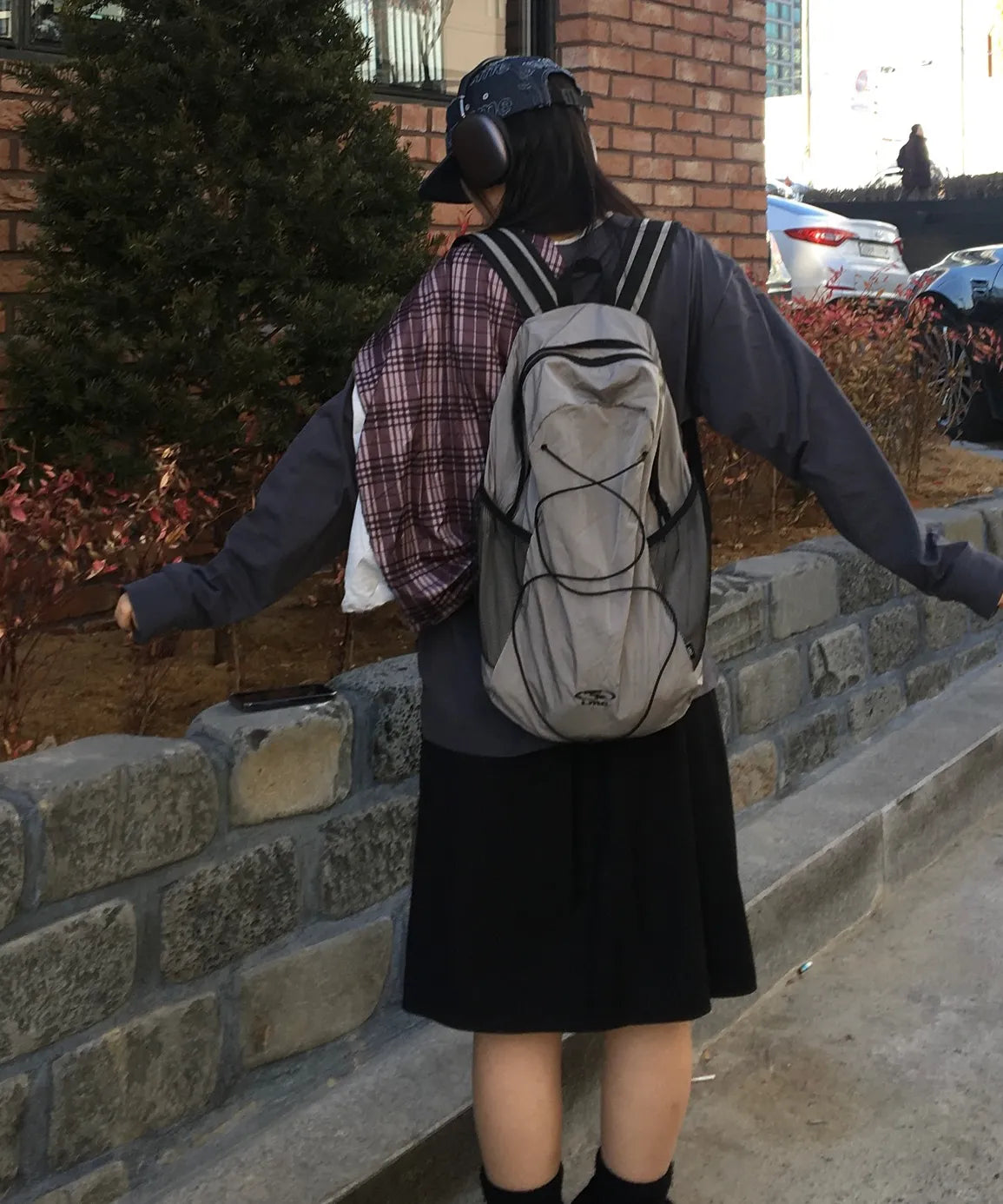 【𝘱𝘳𝘦-𝘰𝘳𝘥𝘦𝘳】LMC OVAL GLOBE STRING BACKPACK