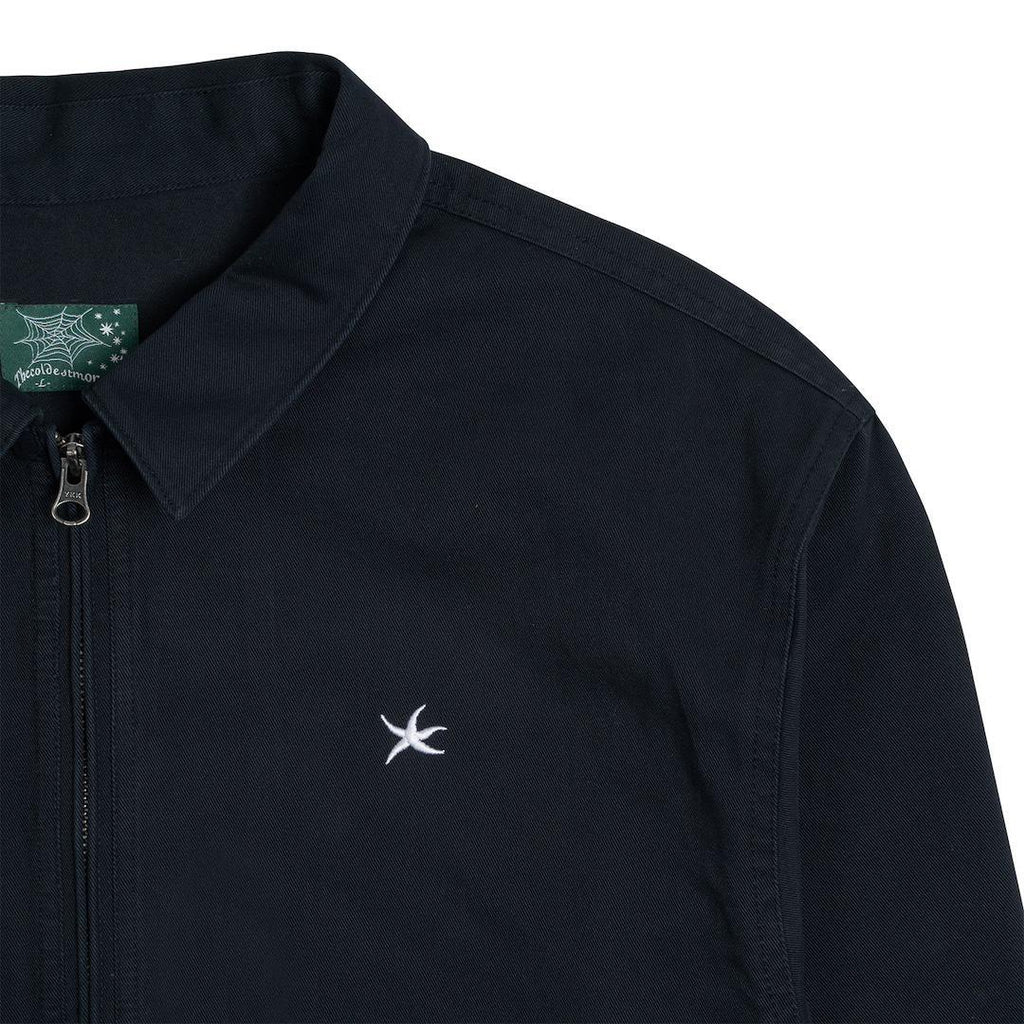 TCM WASHED MINI LOGO JACKET (NAVY)
