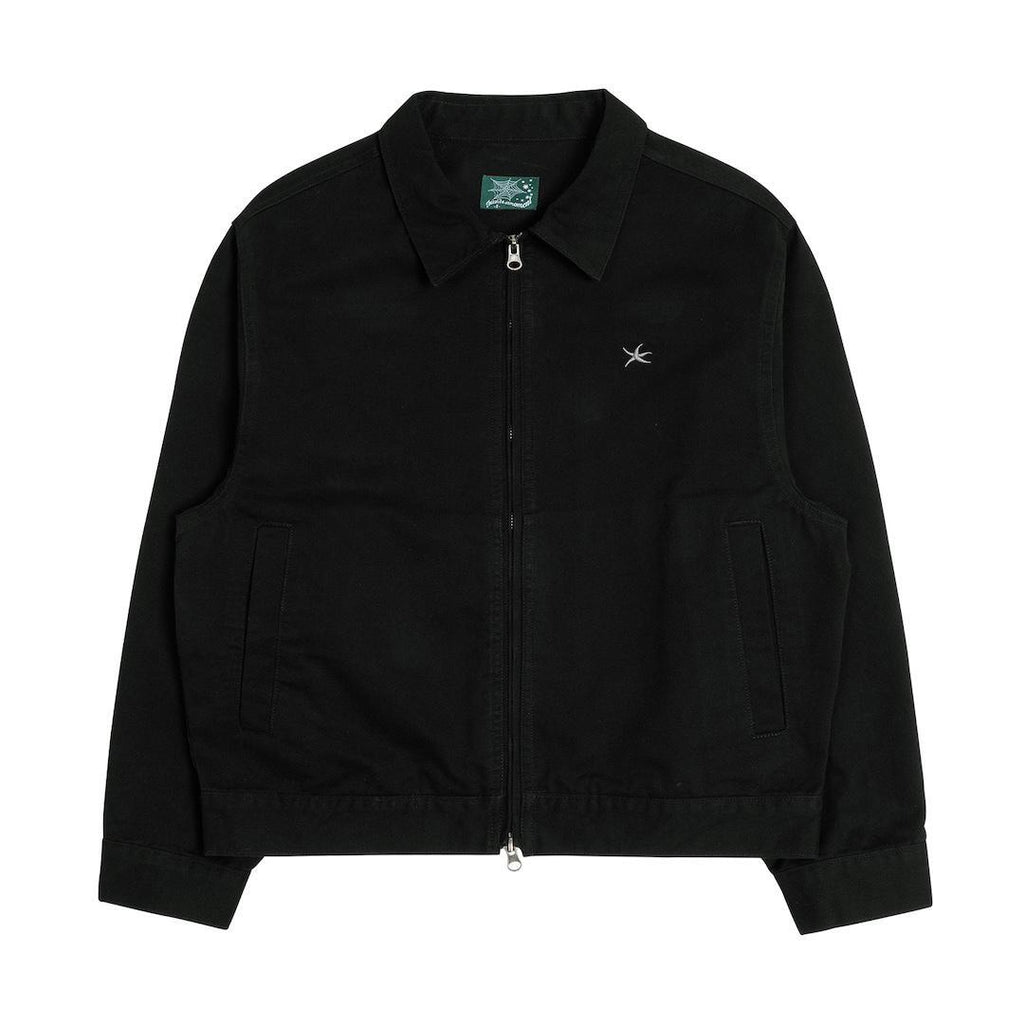 TCM WASHED MINI LOGO JACKET (BLACK)