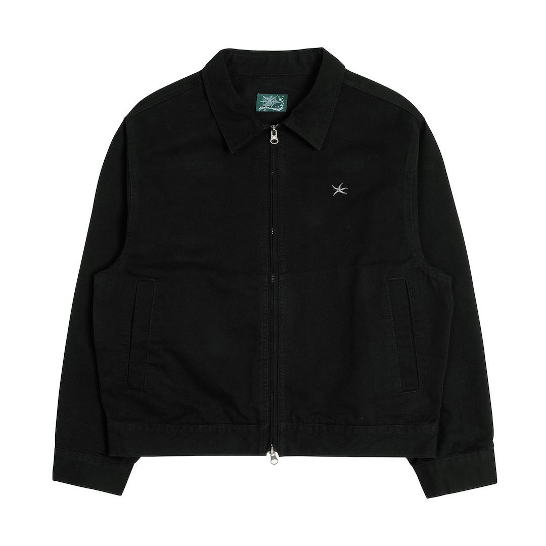 TCM WASHED MINI LOGO JACKET (BLACK)