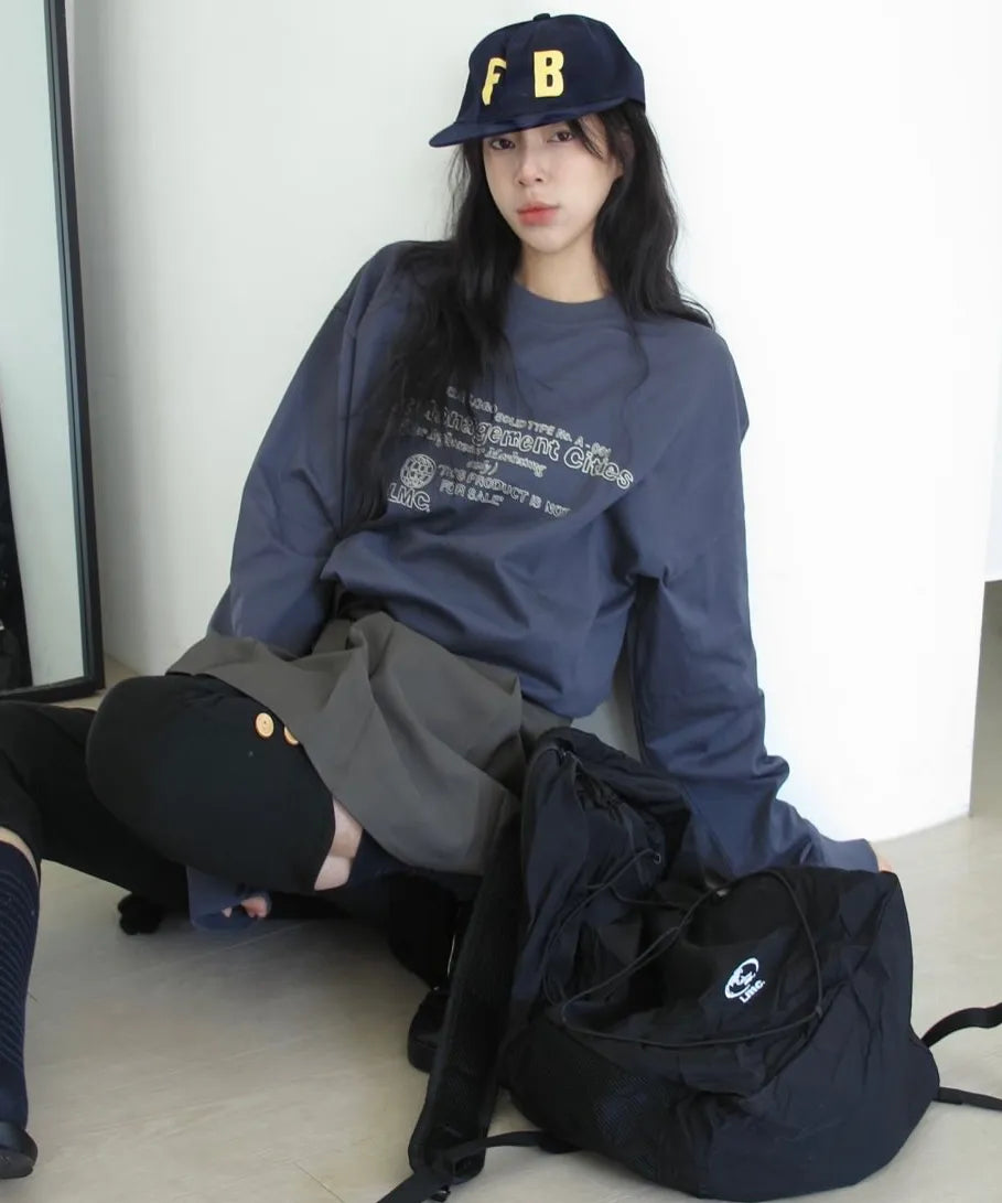 【𝘱𝘳𝘦-𝘰𝘳𝘥𝘦𝘳】LMC OVAL GLOBE STRING BACKPACK