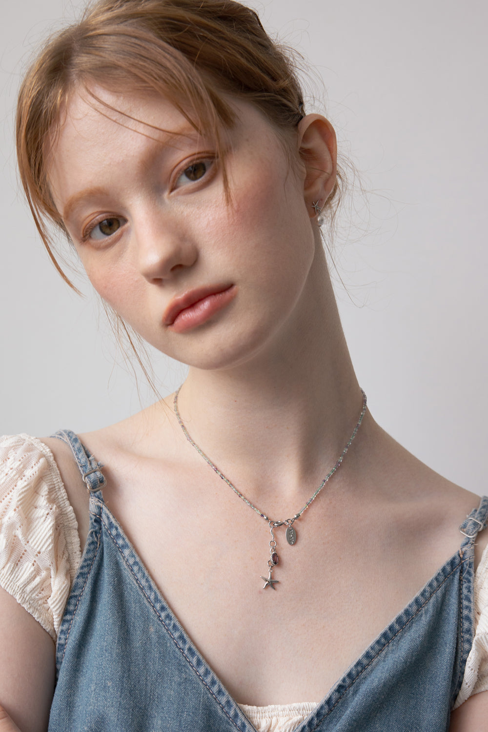 【𝘱𝘳𝘦-𝘰𝘳𝘥𝘦𝘳】MERRYMOTIVE Healing gemstone drop pendant necklace