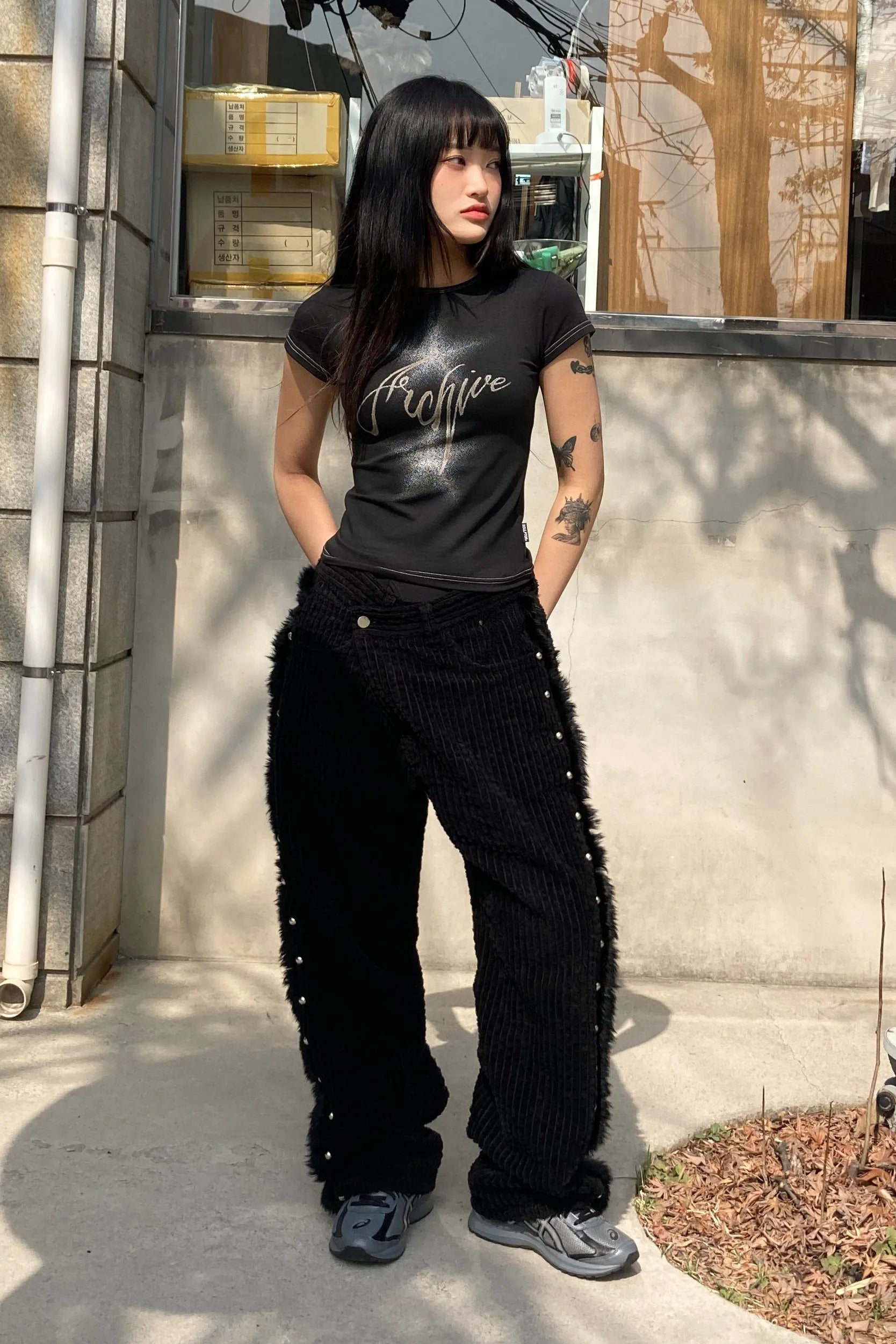 【𝘱𝘳𝘦-𝘰𝘳𝘥𝘦𝘳】SCULPTOR Anew Archive Tee Black