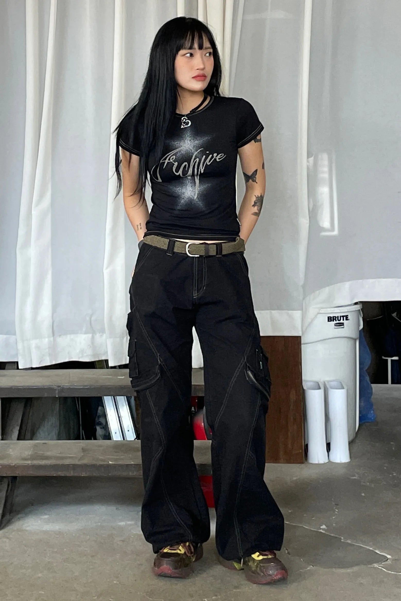 【𝘱𝘳𝘦-𝘰𝘳𝘥𝘦𝘳】SCULPTOR Anew Archive Tee Black