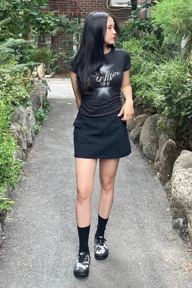 【𝘱𝘳𝘦-𝘰𝘳𝘥𝘦𝘳】SCULPTOR Anew Archive Tee Black
