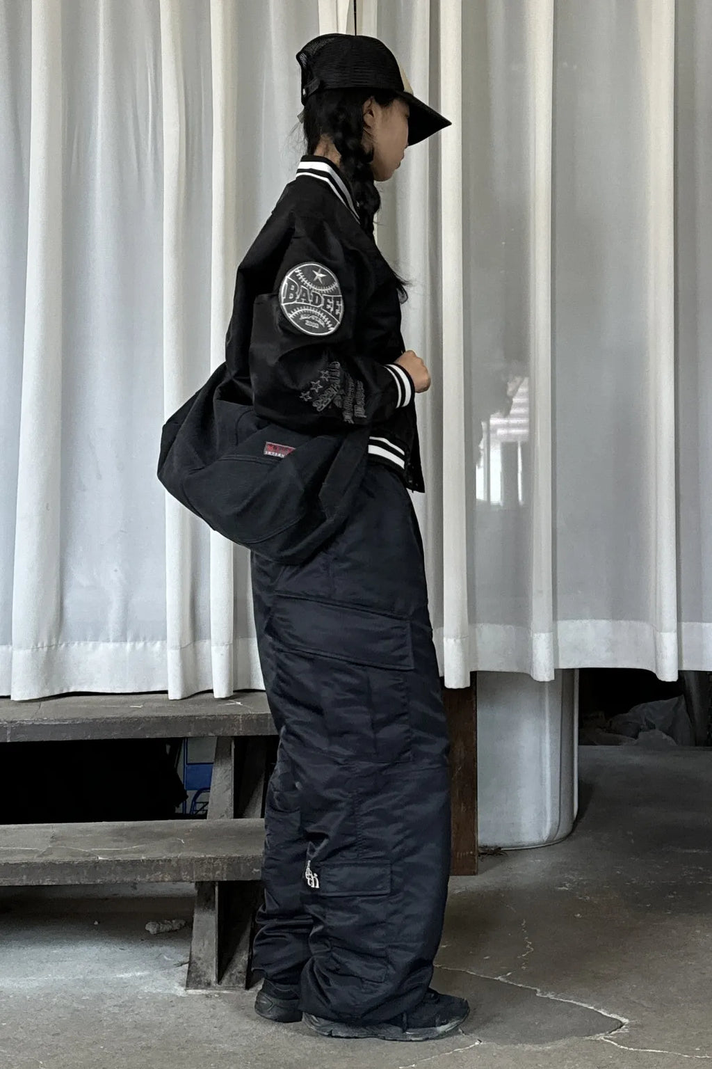 【𝘱𝘳𝘦-𝘰𝘳𝘥𝘦𝘳】SCULPTOR Vintage Canvas Duffel Bag Black